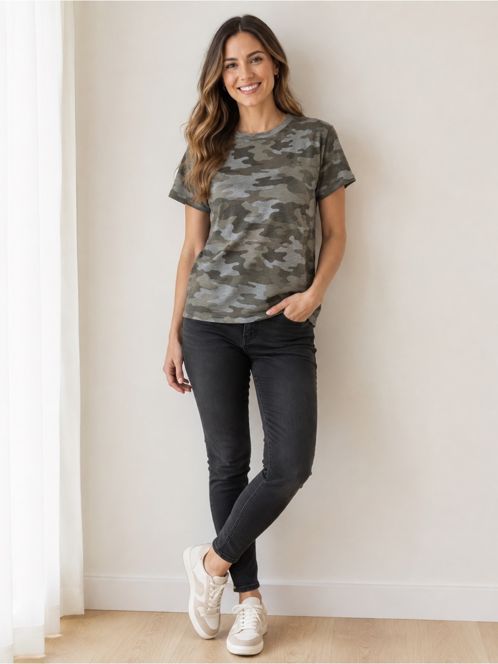 Maurice’s Camo Casual Top - Small
